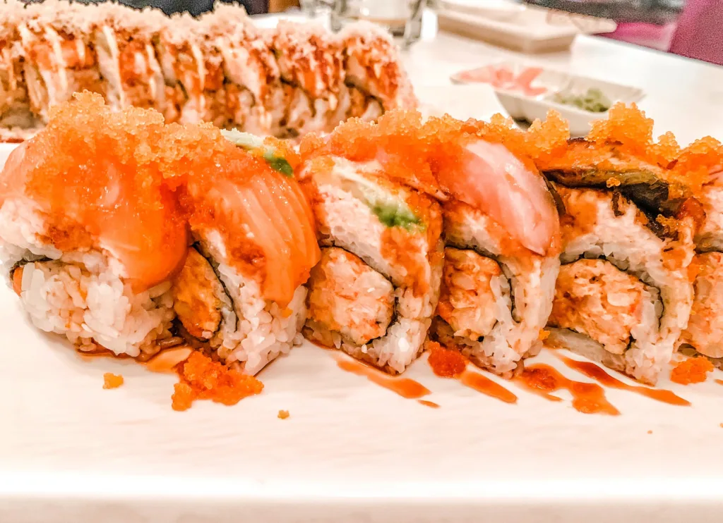 Handcrafted sushi from Kohana Sushi & Ramen.