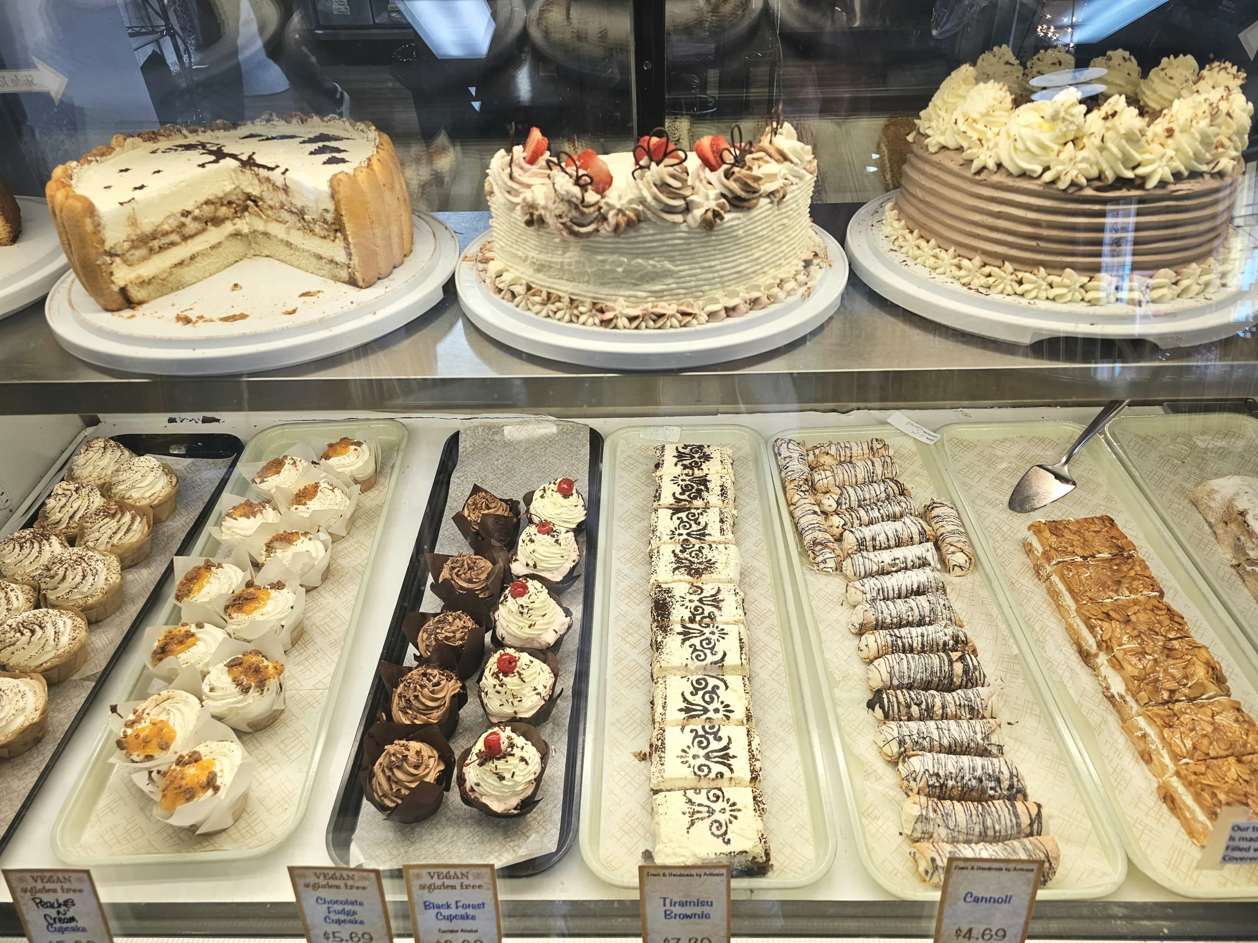 Pastries and desserts at Silke’s Old World Breads Bakery and Café.