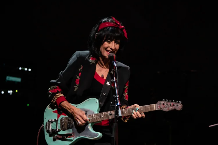 Rosie Flores and her band open for Robert Plant and Saving Grace with Suzi Dian at The Pageant on September 18.