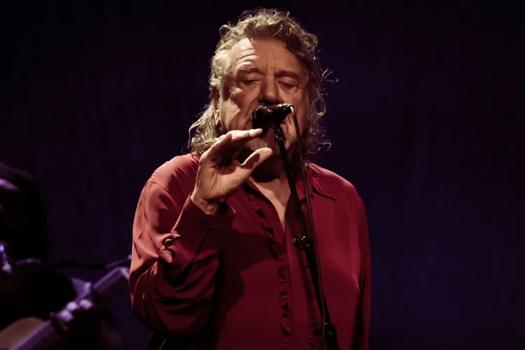 Robert Plant and Saving Grace with Suzi Dian at The Pageant on September 18.