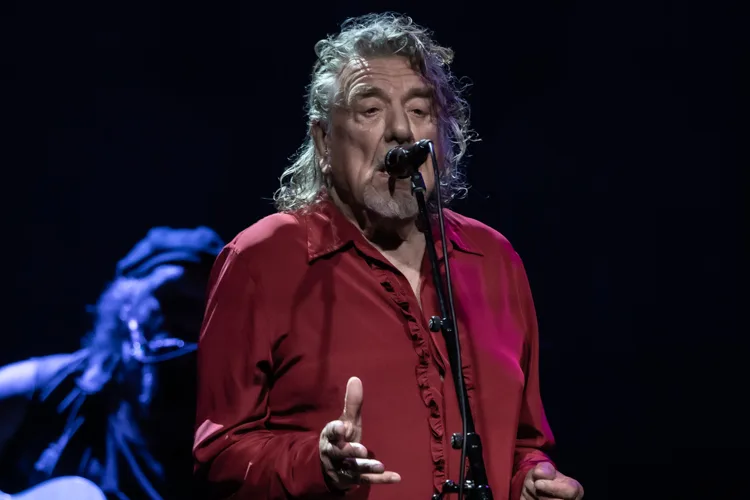 Robert Plant and Saving Grace with Suzi Dian at The Pageant on September 18.
