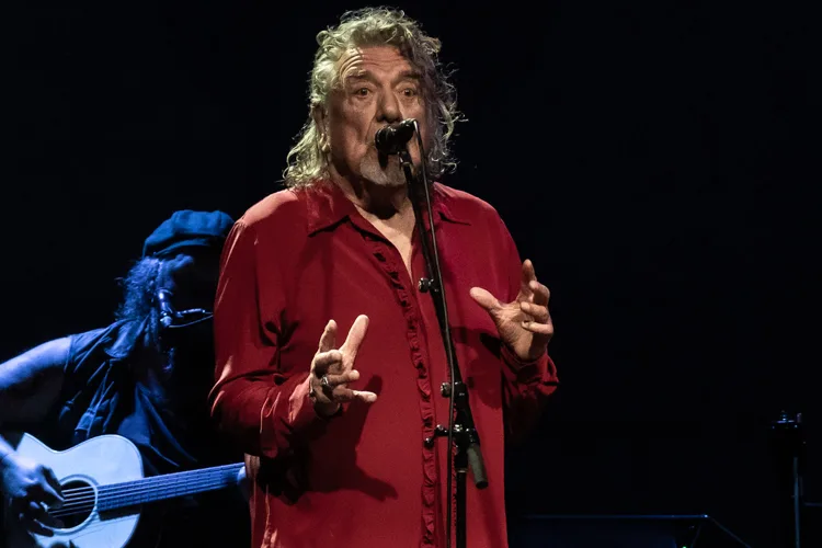 Robert Plant and Saving Grace with Suzi Dian at The Pageant on September 18.