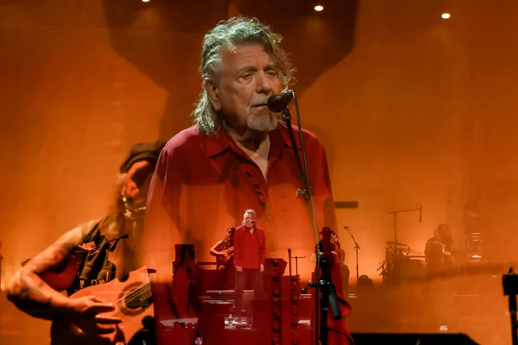 Robert Plant and Saving Grace with Suzi Dian at The Pageant on September 18.