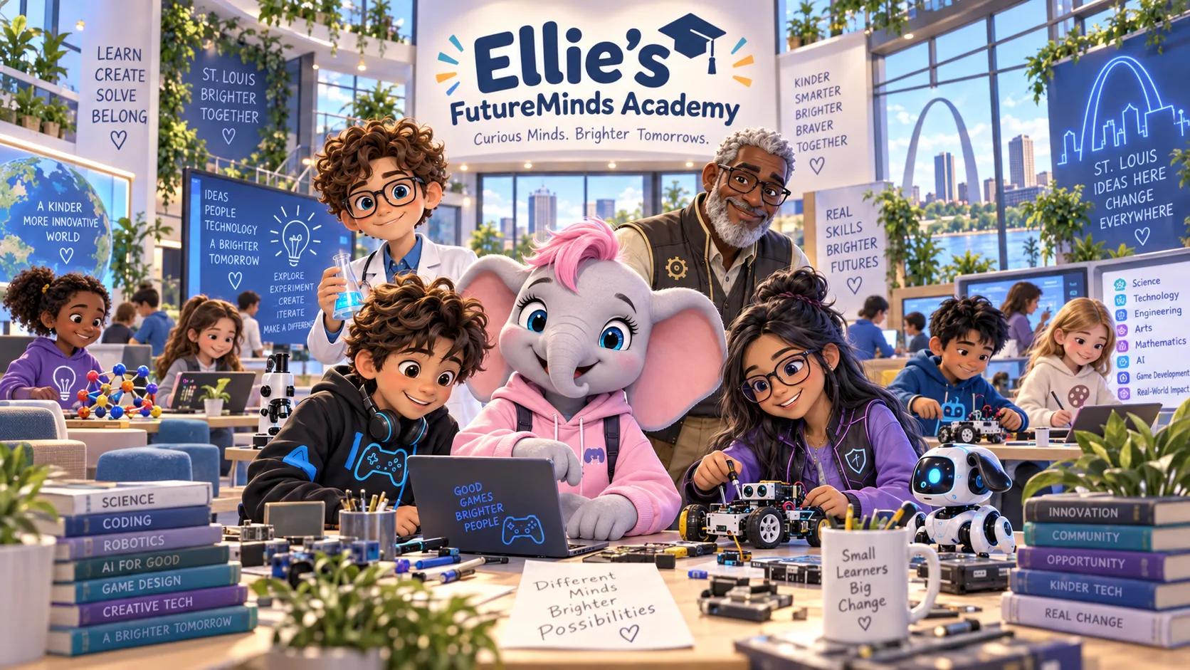 This St. Louis STEM academy wants to make AI, coding, and robotics affordable for kids