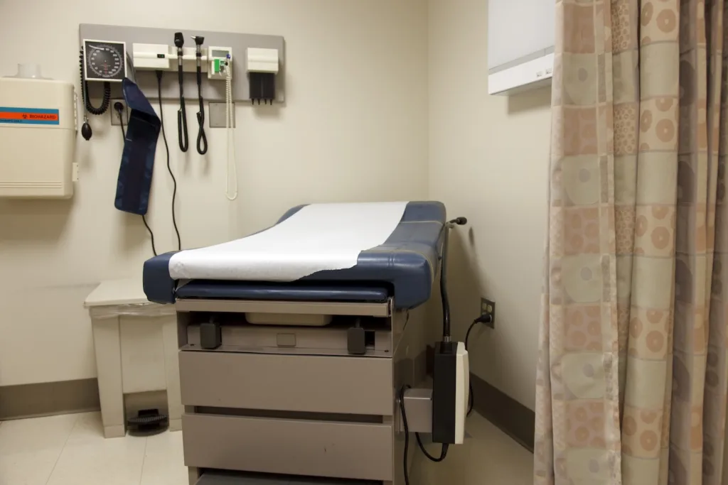 examination table