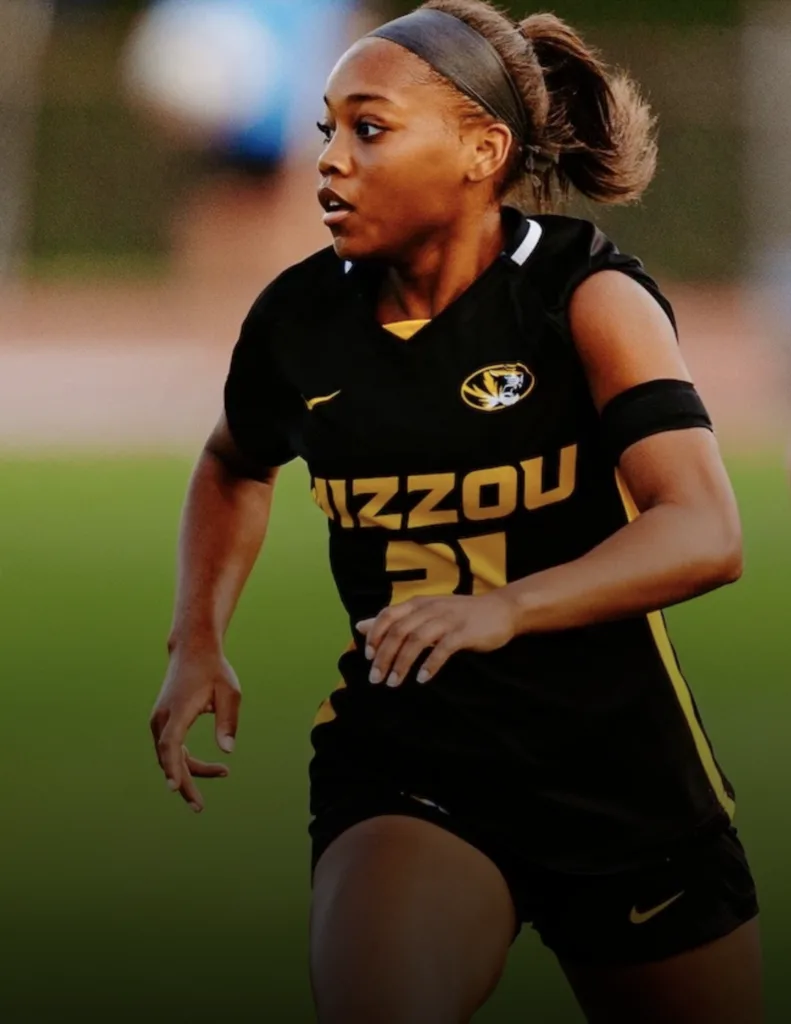 Whitfield’s own Mia Devrouax continues her soccer career at the University of Missouri.