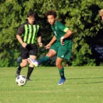 Whitfield boys soccer competes on the Warriors’ home field.