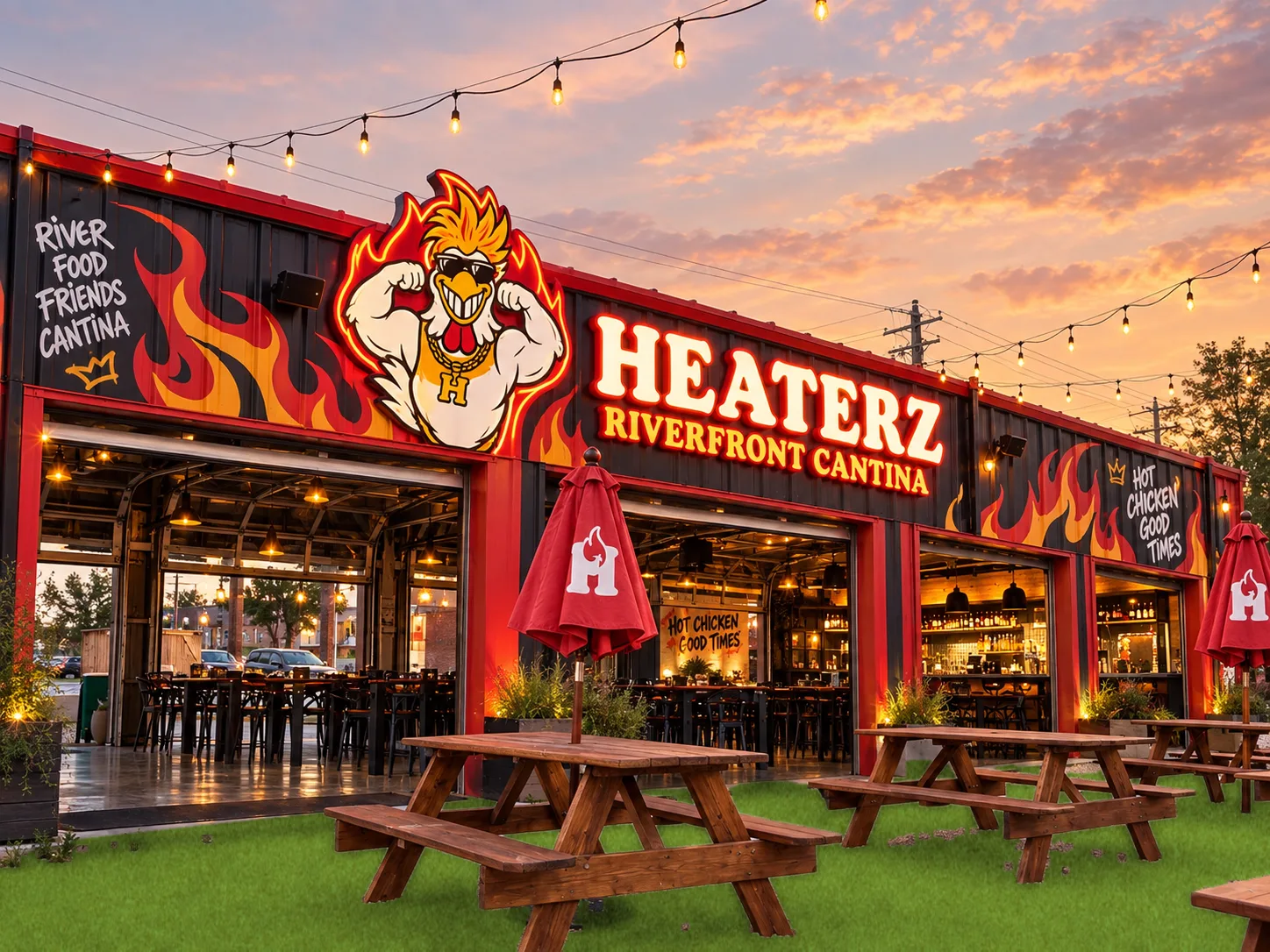 Flock Food Truck Park transitions to Heaterz at the Riverfront in downtown Alton