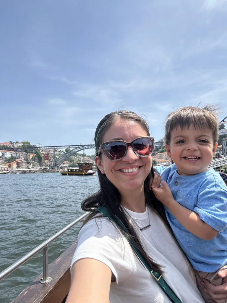 Reyna family on Douro River Boat tour, Porto, Portugal