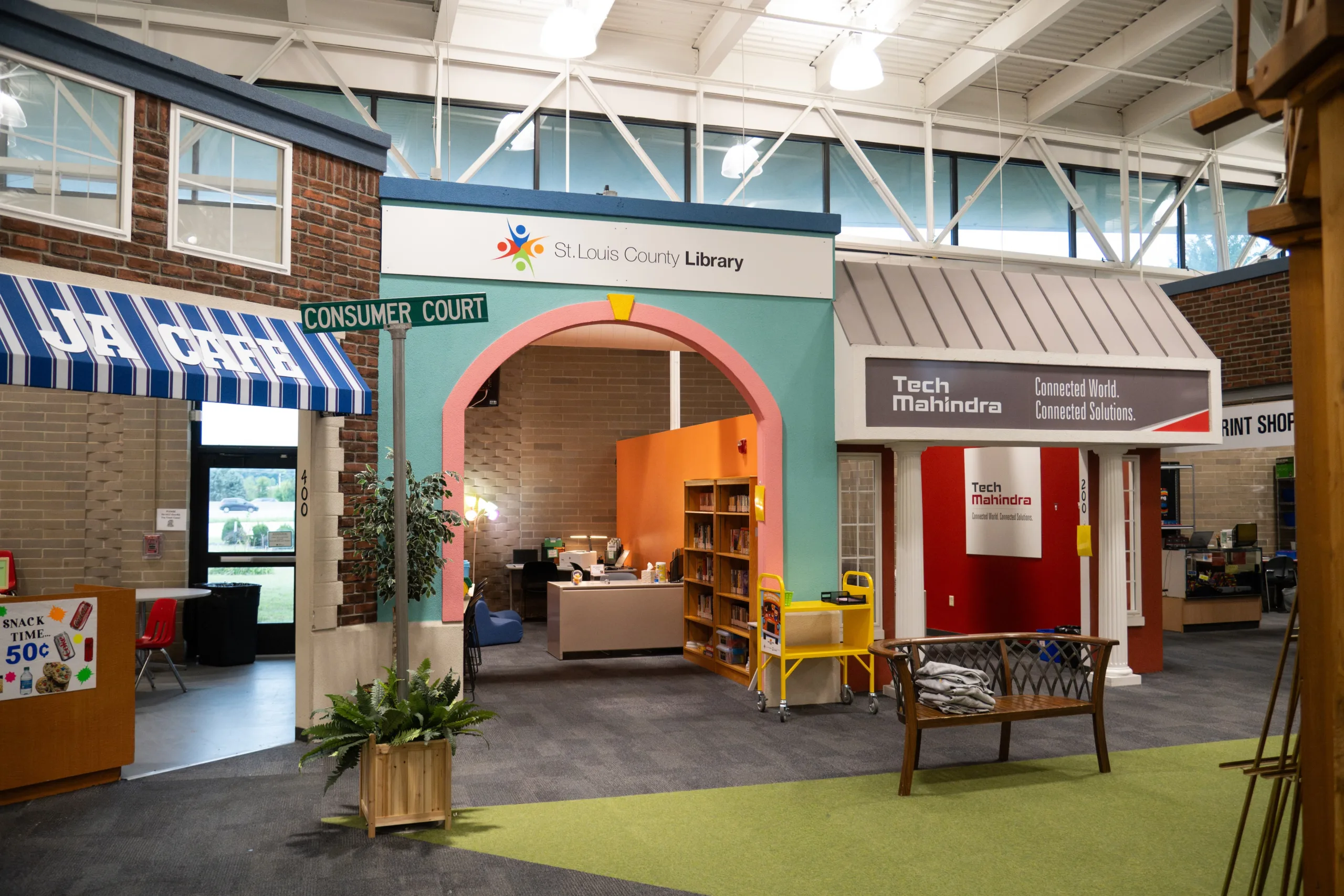 St. Louis County Library Opens Library Space at JA BizTown
