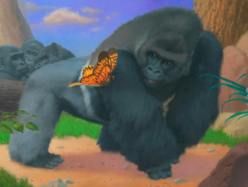 "The Story of the Saint Louis Zoo" gorilla