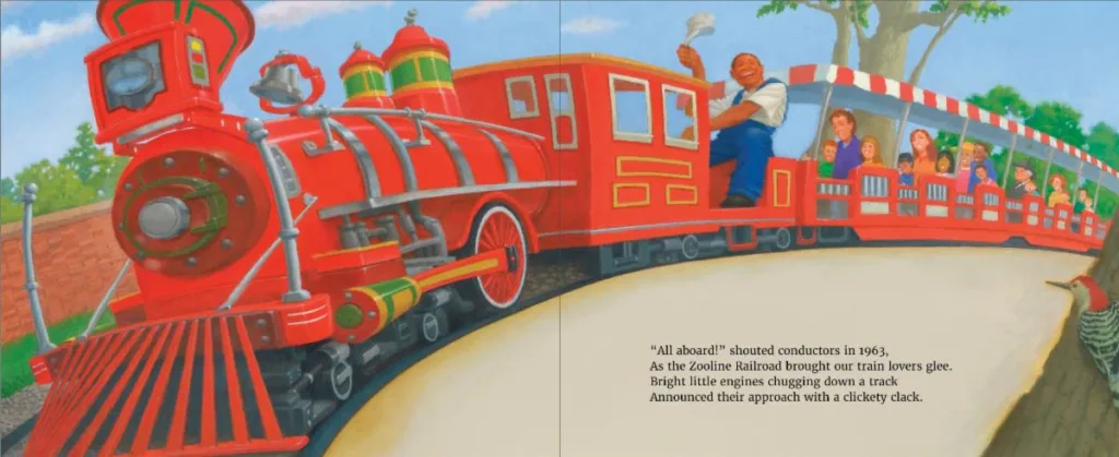 "The Story of the Saint Louis Zoo" train