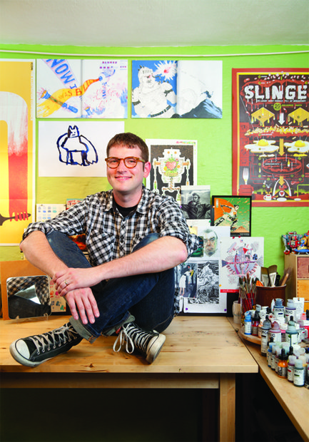 Upfront: Illustrator and Kids’ Book Author, John Hendrix
