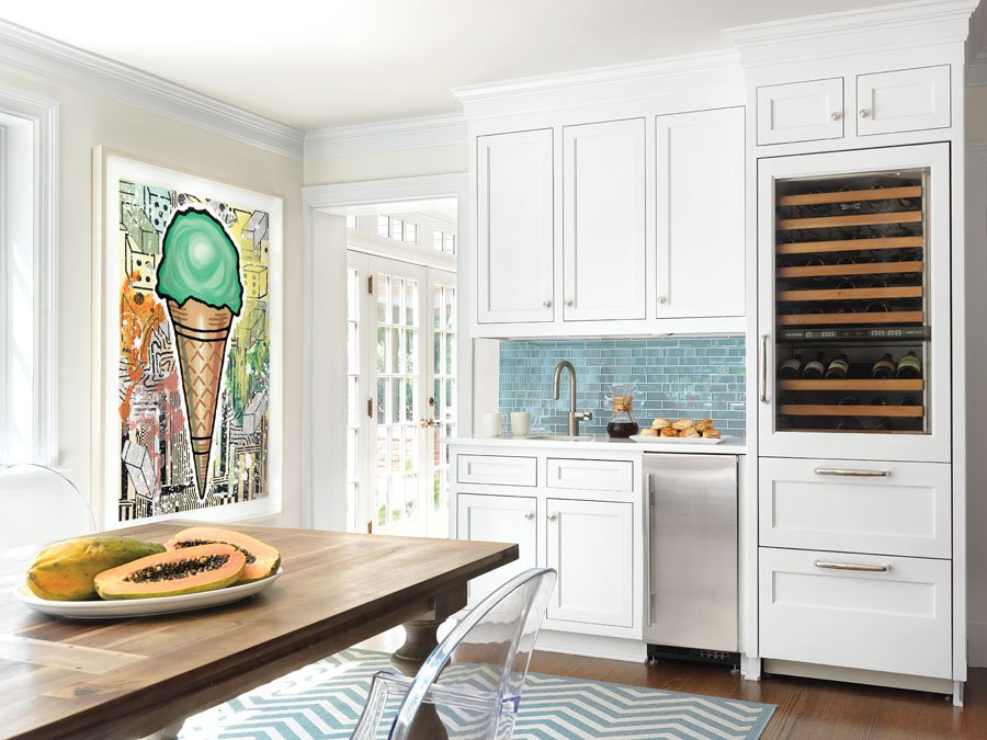 A Family’s Love of Art Inspires a Simple, Serene Home Design
