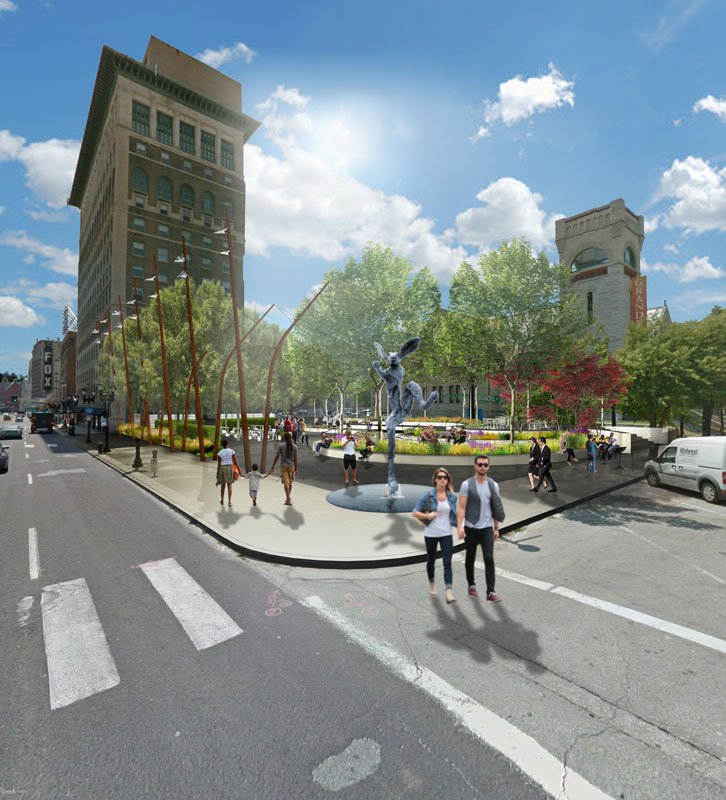 New Arts Academy Plaza Will Tie Grand Center Together