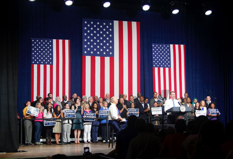 Why Joe Biden Keeps Coming to St. Louis to Campaign for Jason Kander