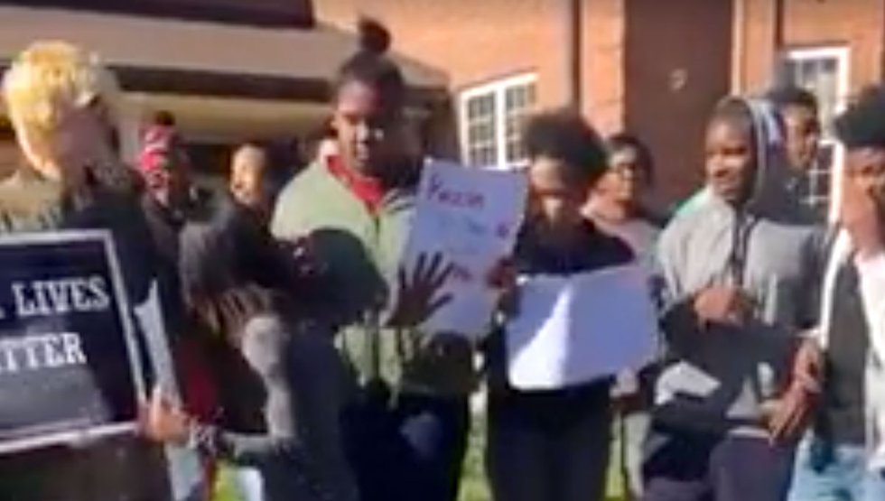 Ladue High School Students Protest Following Racial Taunts and Hot Glue Gun Incident