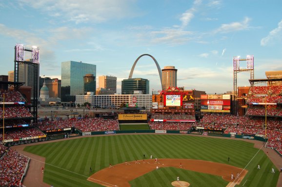 For three days, Busch Stadium will transform into the city’s most interesting golf course