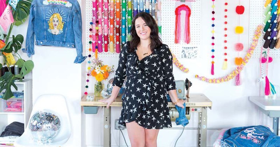 A look inside Daily Disco’s colorful embroidery studio on The Hill