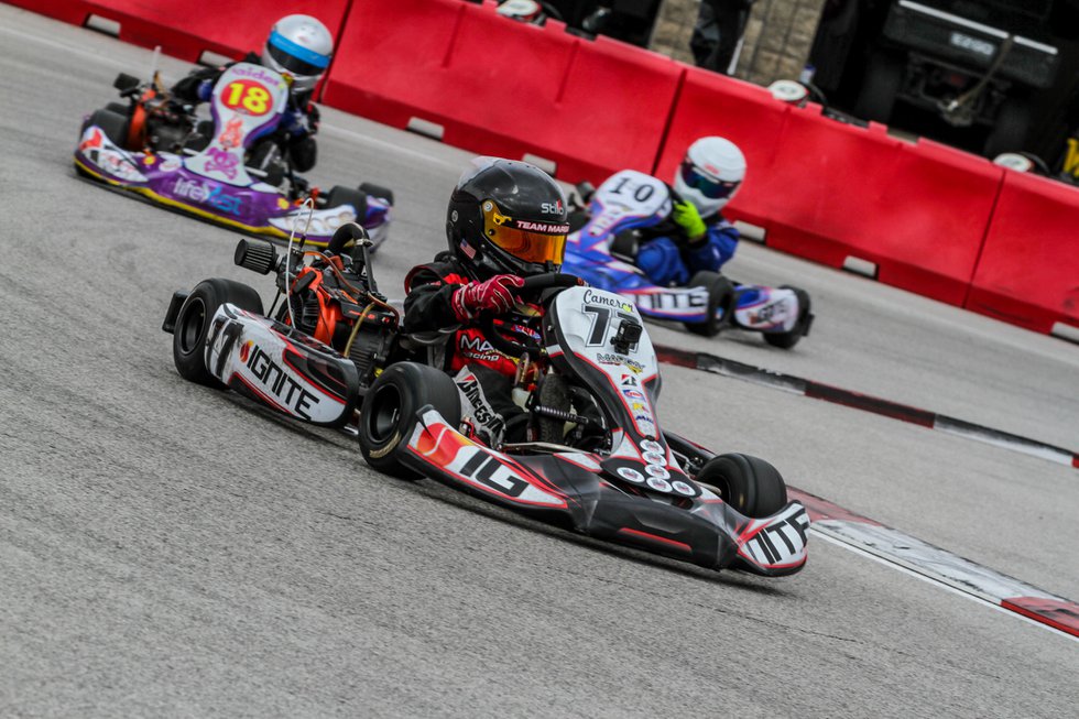 Youth kart racing picks up speed at Gateway Motorsports Park