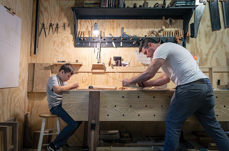 A self-taught furniture maker whose work is now gallery quality
