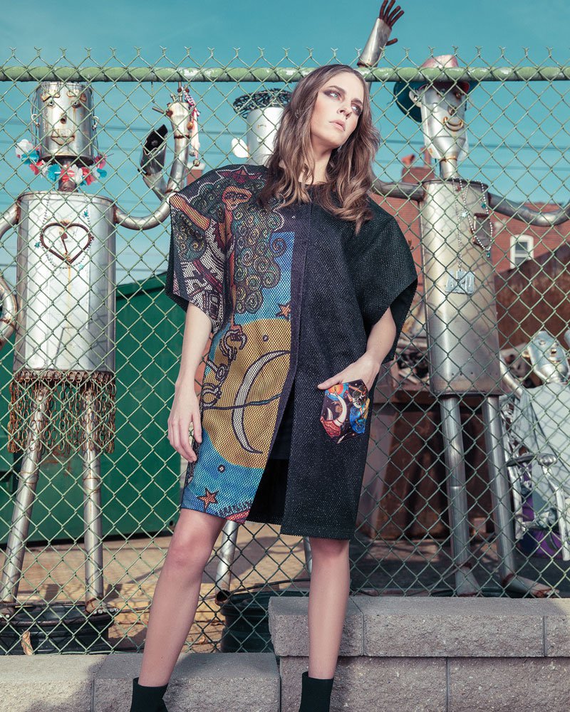 Designer Yasi Fayal merges mathematics and her Middle Eastern heritage in fashion line