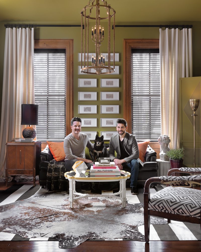 The men behind Nistenhaus Design combine their styles to create a singular look at home