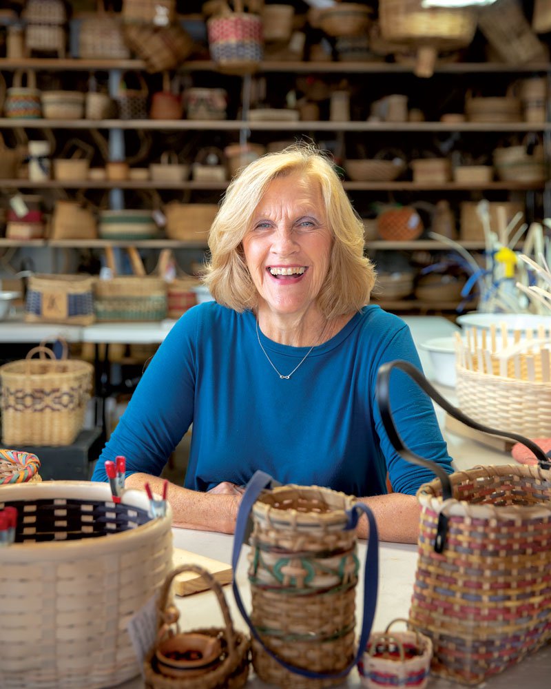 Basket weaver Pat Moore on what it takes to learn her craft