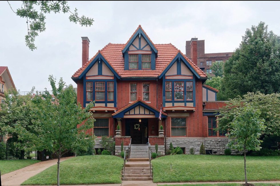 A striking Tudor is for sale in Compton Heights