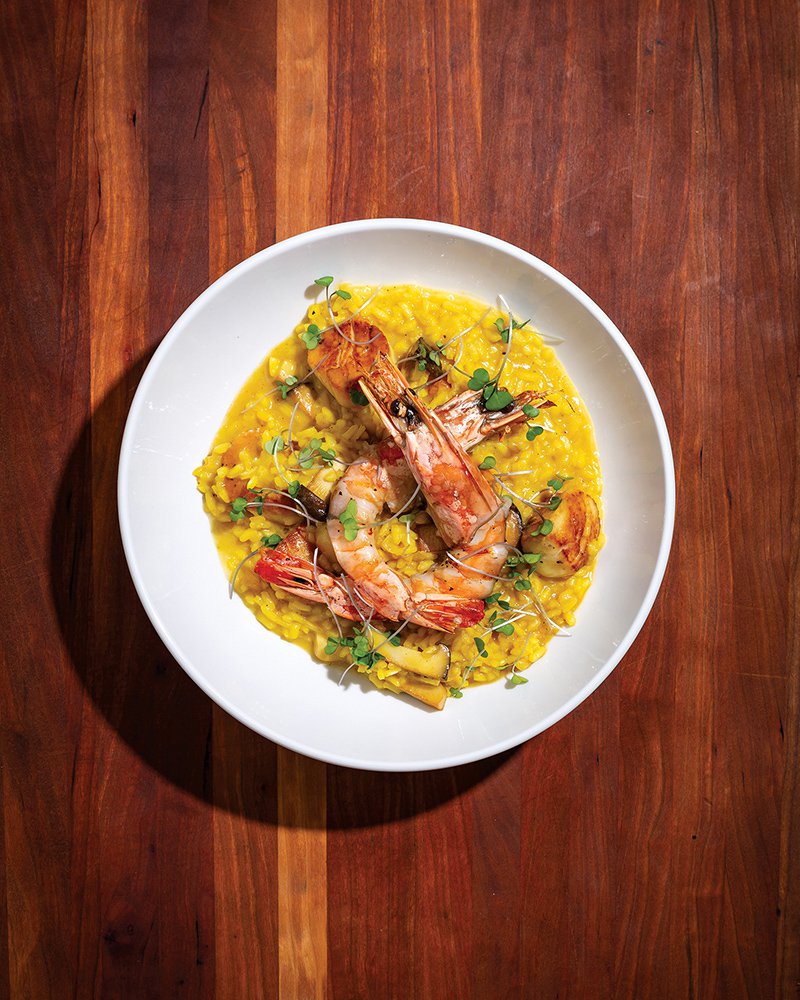 Cobalt Smoke & Sea captivates with “globally inspired smoked meats,” fresh seafood, and one pygmy whale skeleton