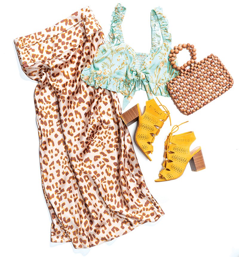Where to find a patterned midi skirt in St. Louis to add to your summer wardrobe