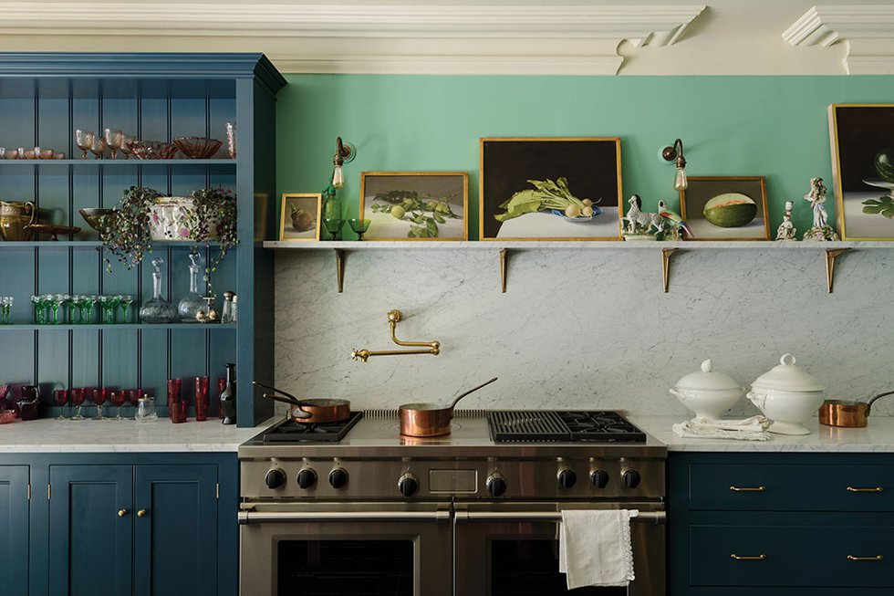 How to display fine art in your kitchen