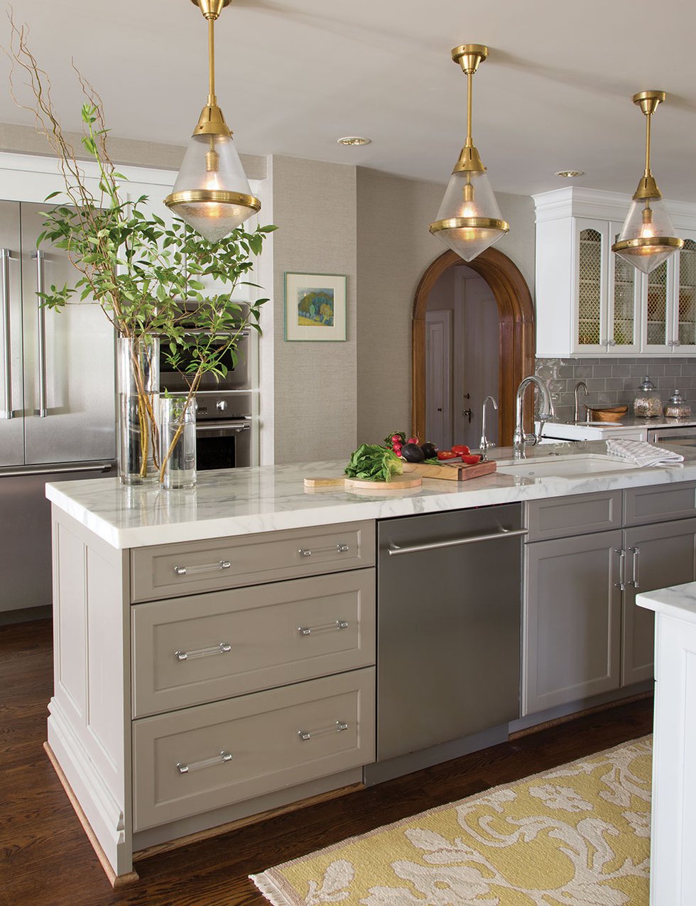 How to best use wallpaper in the kitchen
