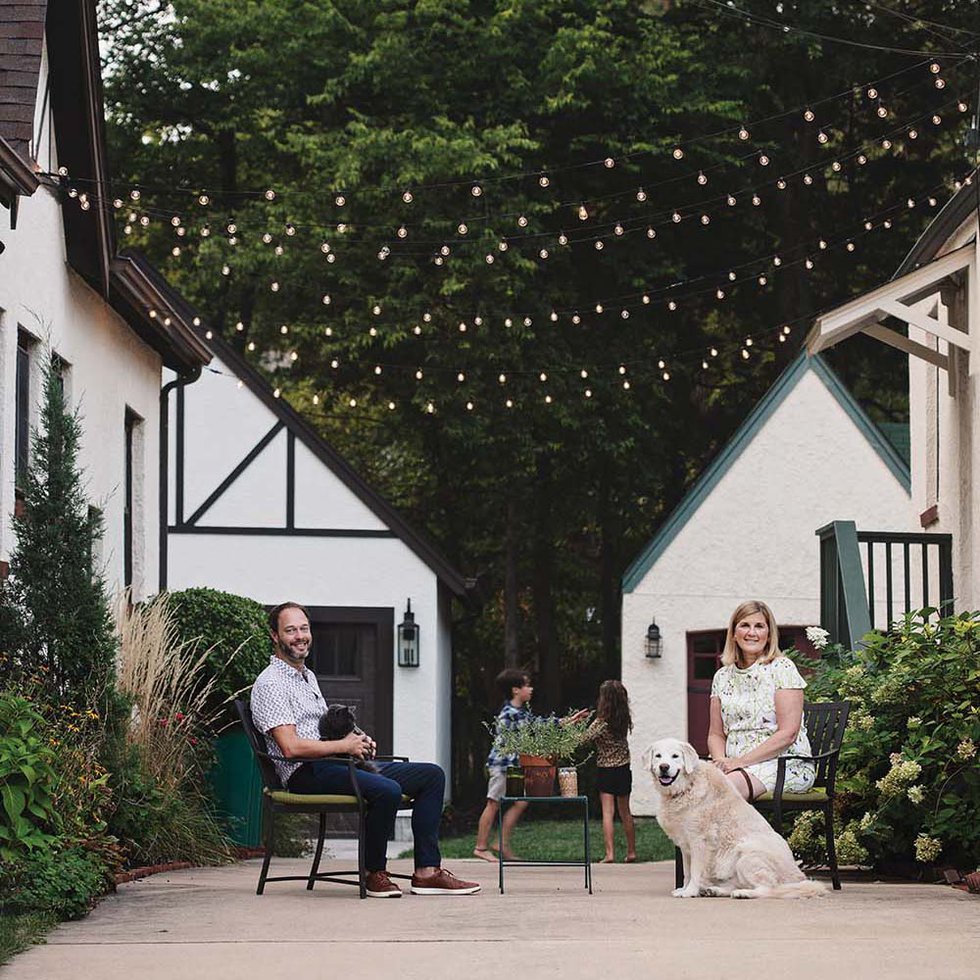 For these Webster Groves families, a driveway has inspired a lasting friendship
