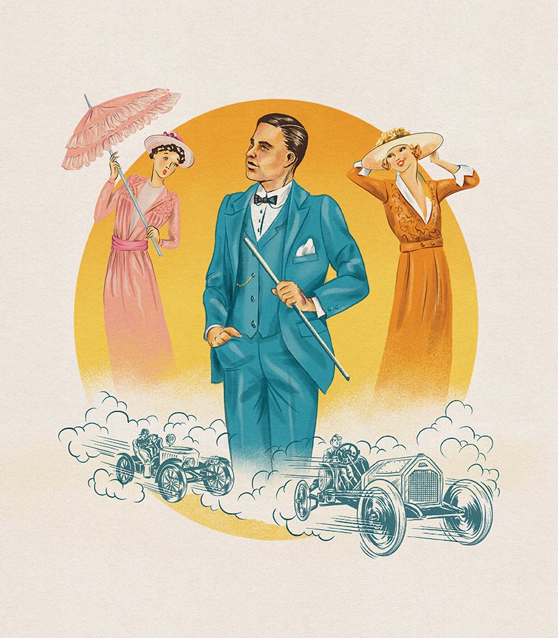 Harry Turner skewered St. Louis society and introduced the city to fast cars and Bohemian revelry