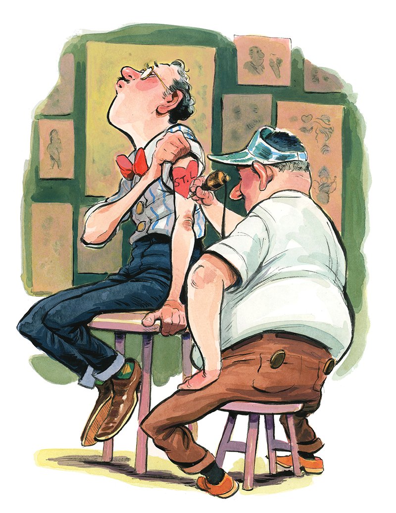 Who was St. Louis’ first professional tattoo artist?