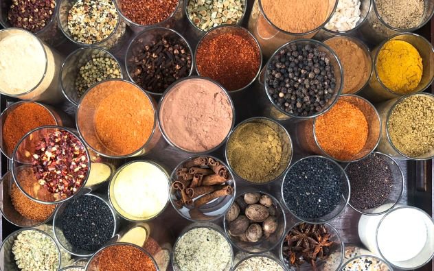 Open Jar of Spices