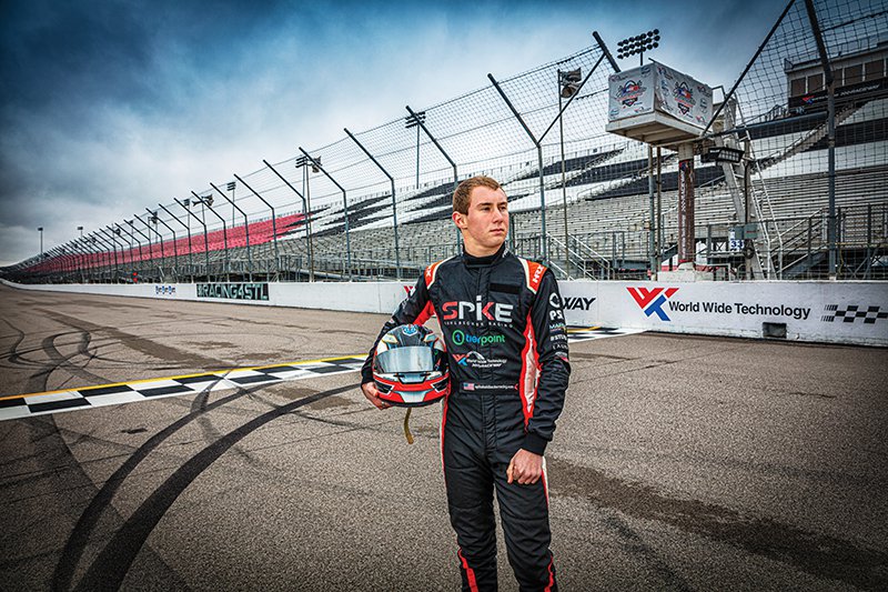 Spike Kohlbecker races toward his goal of competing in the Indianapolis 500