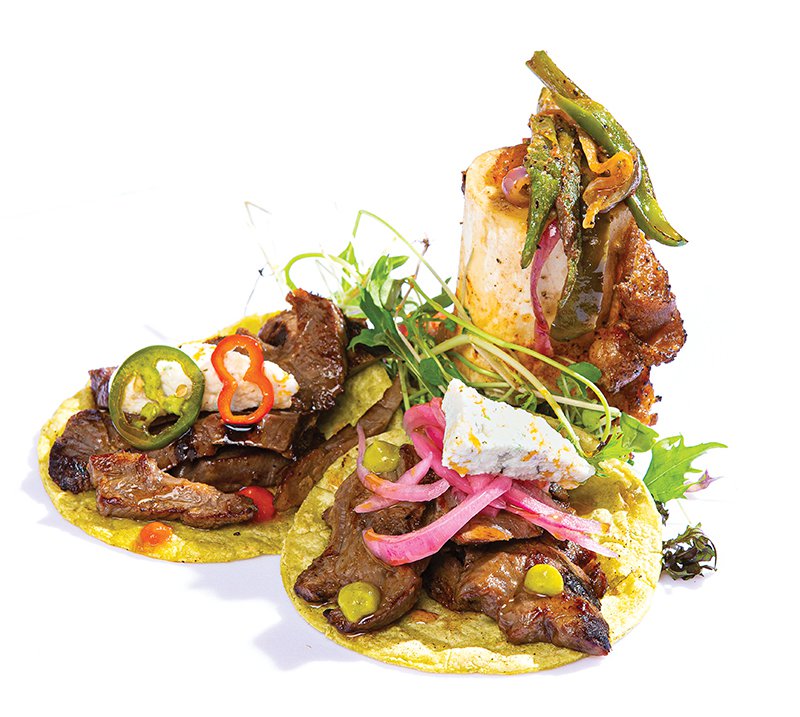 Arrachera Calavera at Malinche in Ellisville presents a different take on tacos