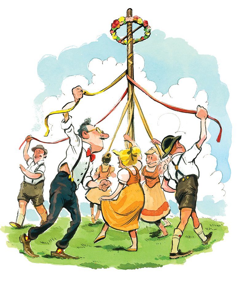 Does St. Louis still celebrate May Day?