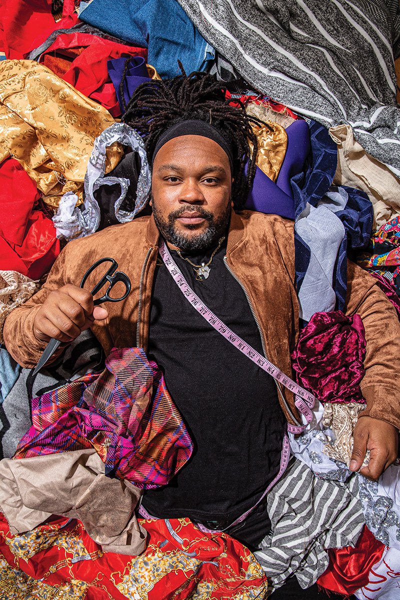 With fashion shows and collection drops on pause, designer Brandin Vaughn considers his next era