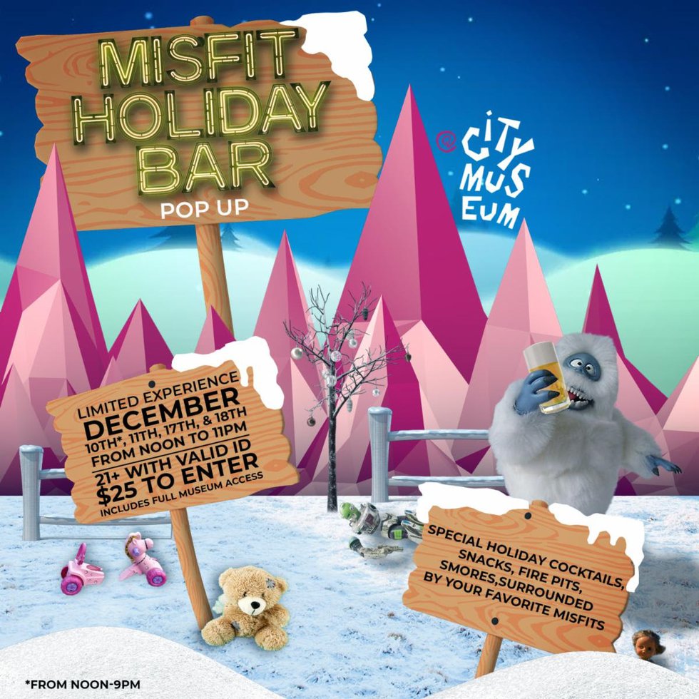 City Museum hosts Misfit Holiday Bar and Misfit Cereal Bar pop-up