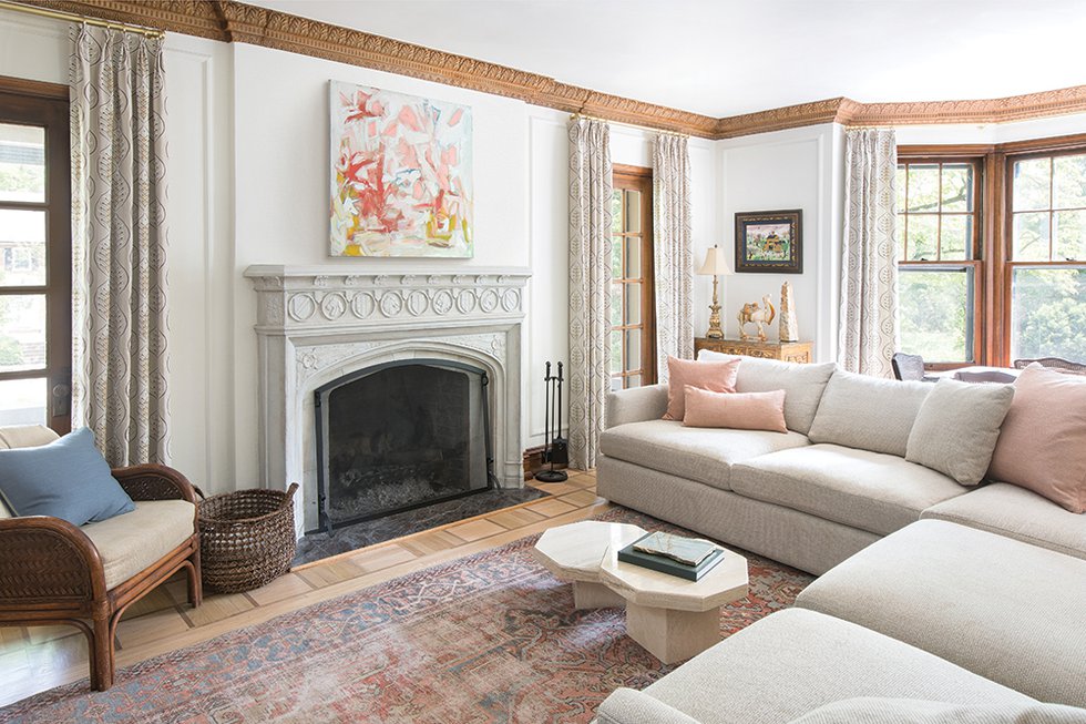 Jamie Corley decorates an architecturally rich home in University City