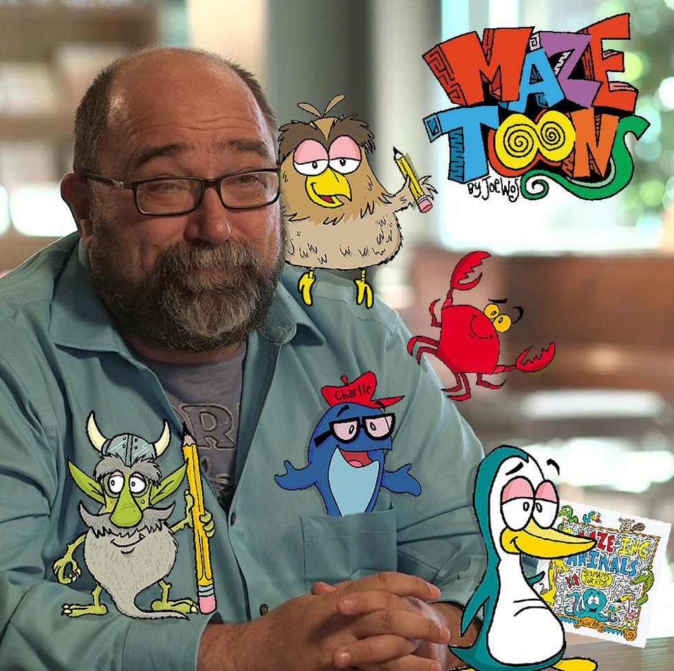 Get lost in the world of Joe Wos at City Museum’s “MazeToons” exhibit