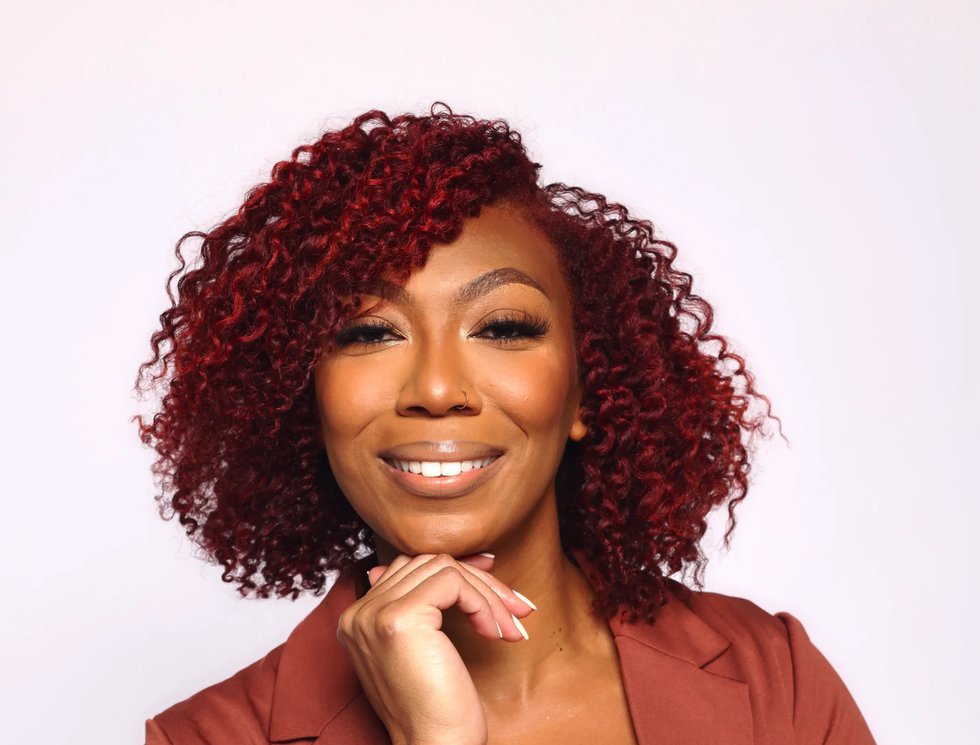 Candera Thompson founded Bask & Bloom Essentials to help new moms keep their hair healthy