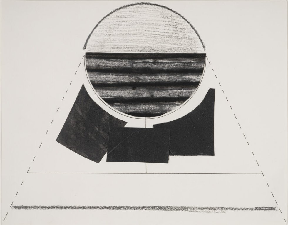 Dive into the liquidity and abstraction of Torkwase Dyson’s “Bird and Lava” at the Kemper