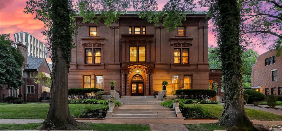 Known as the “Nabisco Mansion,” a Central West End house hits the market