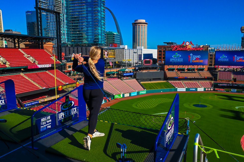 The Cardinals are turning Busch Stadium into a golf course this November
