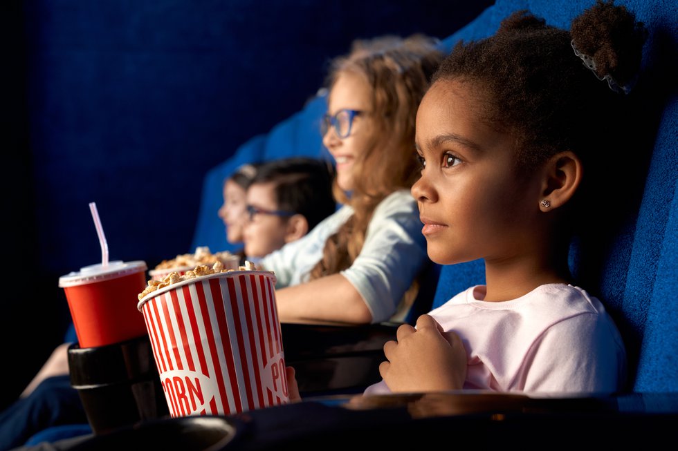 kids in movie theater