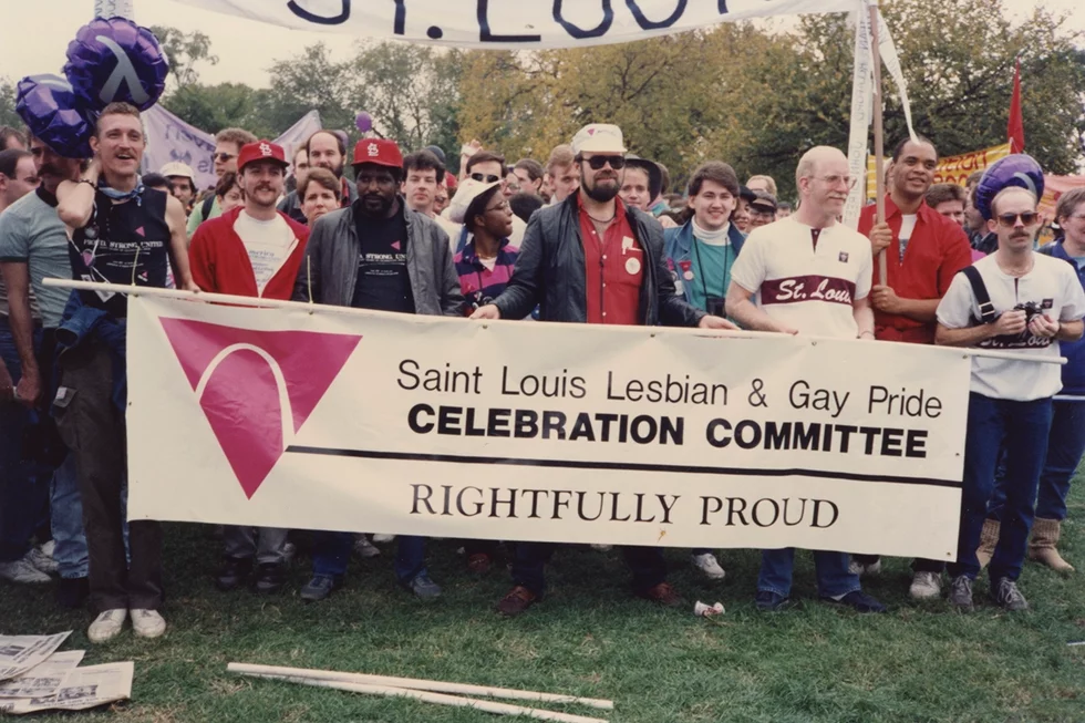 P1134-00004_0001_o2%20-%20Members%20of%20St.%20Louis%20contingent%20at%201987%20March%20on%20Washington%20for%20Lesbian%20and%20Gay%20Rights%20and%20Liberation.webp